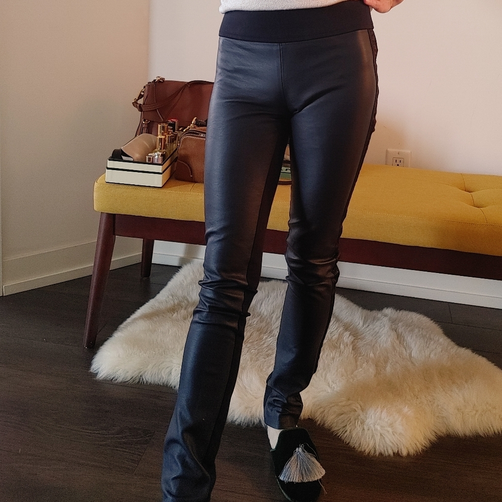 Vegan Leather Leggings